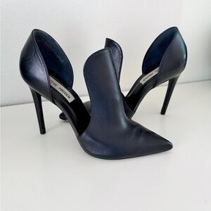 Steve Madden Black Cut out Women's Heels sz 8